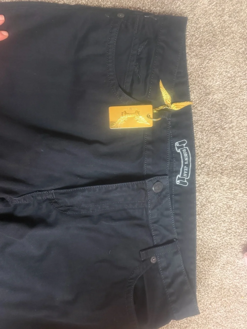 Robins Jean stylish robin